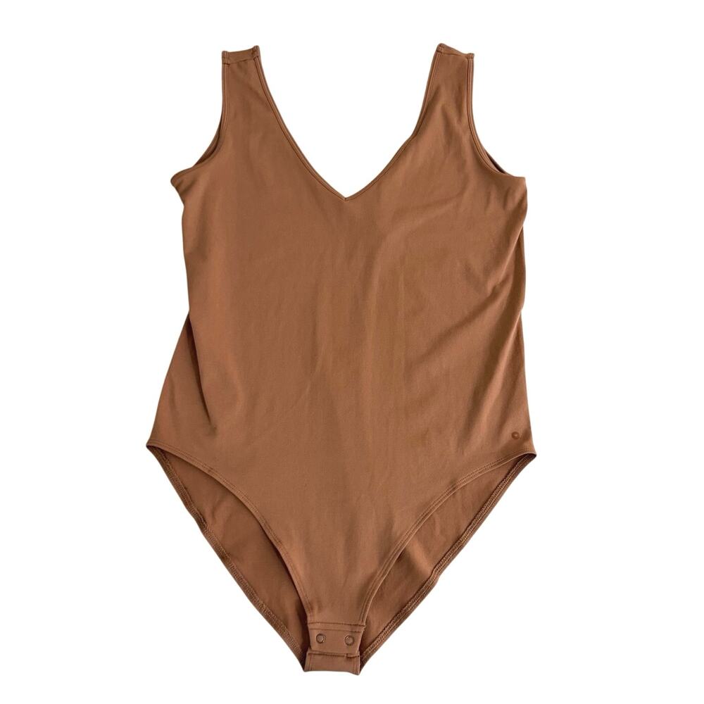 NWT Old Navy brown tank bodysuit size large